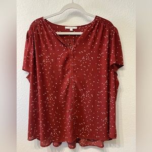 Short sleeved blouse